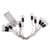 Rayher - Chaîne lumineuse LED boules (intérieur) 170cm blanc chaud
