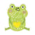 Ecusson thermocollant animal dessiné grenouille 4.5x4cm