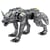 MetalEarth: PREMIUM SERIES - CYBER LOUP 13x5,5x6,5cm, maquette 3D en métal avec 2,5 feuilles, en boîte, 14+