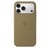 Coque arrière silicone MagSafe olive pour iPhone 18 Pro Max