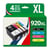 123CONSOMMABLES - 920XL - Pack de 4 Cartouches d'encre Compatible avec HP 920 XL - pour HP OfficeJet 6500A 6500 7500 6000 7500A 7000 - 123CONSOMMABLES
