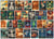 Puzzle 1000 pièces - Affches Retro d'Extraterrestres - Eurographics