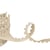 Elastique à pompons 13mm beige lin au mètre