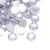 40 PERLES STRASS cabochon ROND a coller acrylique transparent 8 mm - creation bijoux perles