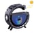 Enceinte Bluetooth Solaire Sans Fil Avec Lumières Atmosphère Et Radio FM Bleu YONIS