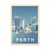 Affiche 30x40 cm - Perth - Olahoop Travel Posters