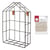 Etagère noire en fil de fer maison 16 x 25 cm + Ficelle dorée & blanche
