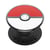 PopSockets PopGrip pour Smartphone Universel Modèle Pokeball Rouge