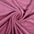 Tissu Jersey Velours tout doux Vieux rose