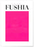 Affiche Rose Fushia | A3 : 29,7x42cm