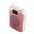 Enceinte Bluetooth Rose Gold Avec Microphone Amplificateur Et FM Intégrés Rose YONIS