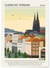 Affiche ville Clermont-Ferrand Vintage | A3 : 29,7x42cm