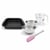 Set pâtisserie avec moule à brownie 27 x 26 en acier, 2 bols à mixer, verre mesureur et spatule Zenker
