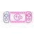 FOREVERLIGHT - Neon LED mural plexi GAME CONSOLE USB-A 2M variateur intégré