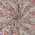 Tissu Crêpe de Viscose Lin digital Jardin d'Eté sur fond Ecru