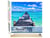 Peinture par Numéro Figured'Art - Ponton sur mer paradisiaque - Kit de Loisir Créatif DIY Numéro d'Art Complet - 40x50cm toile roulée + châssis en bois à monter