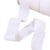 Elastique lingerie facon dentelle 25mm blanc au mètre