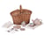 Set de The Souris – Panier en osier - Egmont Toys - Marron