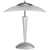CRISTAL lampe LED gris métal