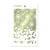 Pochoir plastique souple réutilisable 24 x 14.5 cm Ciao Bella TWELVE POINTS 32