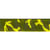 Film 20m sangle militaire fantaisie 25mm jaune citron