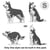 Chien Husky (4 en 1) gris Taille standard | JEKCA | 14 ans et +
