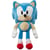 Peluche sonic herisson bleu super sonic 29 cm - peluche licence