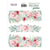 Planche de stickers couleur embelissement Fabrika Decoru PEONY GARDEN 217