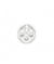 Carte de 12 boutons petit losange transparent 11mm - Distrifil Transparent