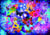 Puzzle 500 pièces - Fleurs et Papillons Colorés - Grafika