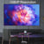 Mini Vidéoprojecteur HD 1080P Portable WiFi 5G Autofocus Son Immersif Argent YONIS