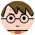 8 Assiettes Harry Potter Comics
