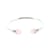 Bracelet cuivre avec Aimants Jonc Métal argenté Perles Quartz Rose - Omsaé