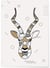 Poster Antilope scandinave | A3 : 29,7x42cm
