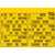Plaque de 6 grilles de loto rigide 1,5mm jaune intense - cartons loto - cartaloto