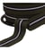 Bobine 20m élastique bicolore avec liseret central 32mm kaki