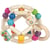 Hochet balle flexible van arc-en-ciel - Goki