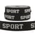 Bobine 20m élastique sport irisé 32mm Argent