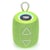 Enceinte Bluetooth Portable TWS LED Lumineuse Stéréo Subwoofer Avec Micro Intégré Vert YONIS