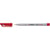 Lot de 10 feutres pour transparent OHPen - STABILO - Pointe fine - Rouge
