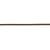 Bobine 100m élastique rond marron café 1mm