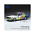 Voiture Miniature de Collection - IXO - VOLVO 240 Turbo - Zolder 1985 - Blanc/Bleu/Jaune