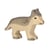 Figurine Holtztiger Petit loup