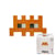 Kit mosaïque DIY pixel art - Little monster - Orange