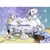 Puzzle disney - tous au bain 101 dalmatiens 60 pieces - nathan - 86612