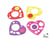 Petits jouets - Spirograph, x4, couleur aléatoire