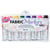 Lot de 8 feutres textiles indélébiles pointe biseautée - Tulip - Multicolore