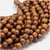 Fil de 42 perles ronde en pierre Jaspe naturelle 8 mm PEAU D ELEPHANT
