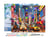 Peinture par Numéro Figured'Art avec Cadre - Nuit à Timesquare - Kit de Loisir Créatif DIY Numéro d'Art Complet - 40x50cm toile tendue sur châssis