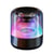 Avizar Enceinte Bluetooth 5W Portable avec Éclairage LED RGB Noir